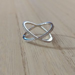Sterling silver ring.
